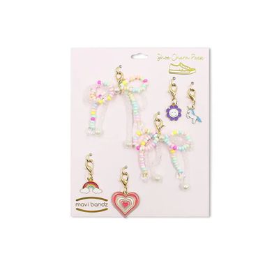 Rainbow Bead Shoe Charms