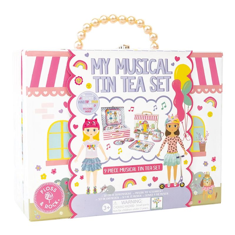 TEASET  DOLLS HOUSE - 9 Piece