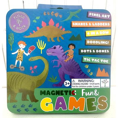MAGNET FUN TIN DINO
