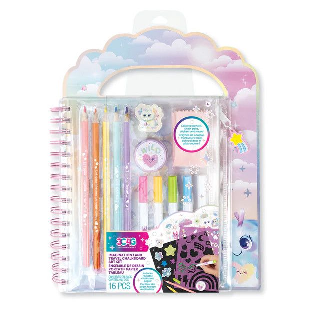 Imagination Land Travel Chalkboard Art Set