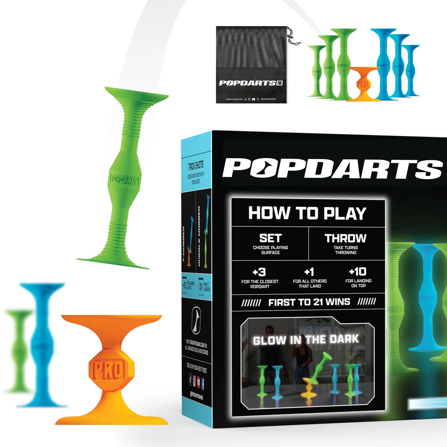 Popdarts Pro Pack (GLOW)