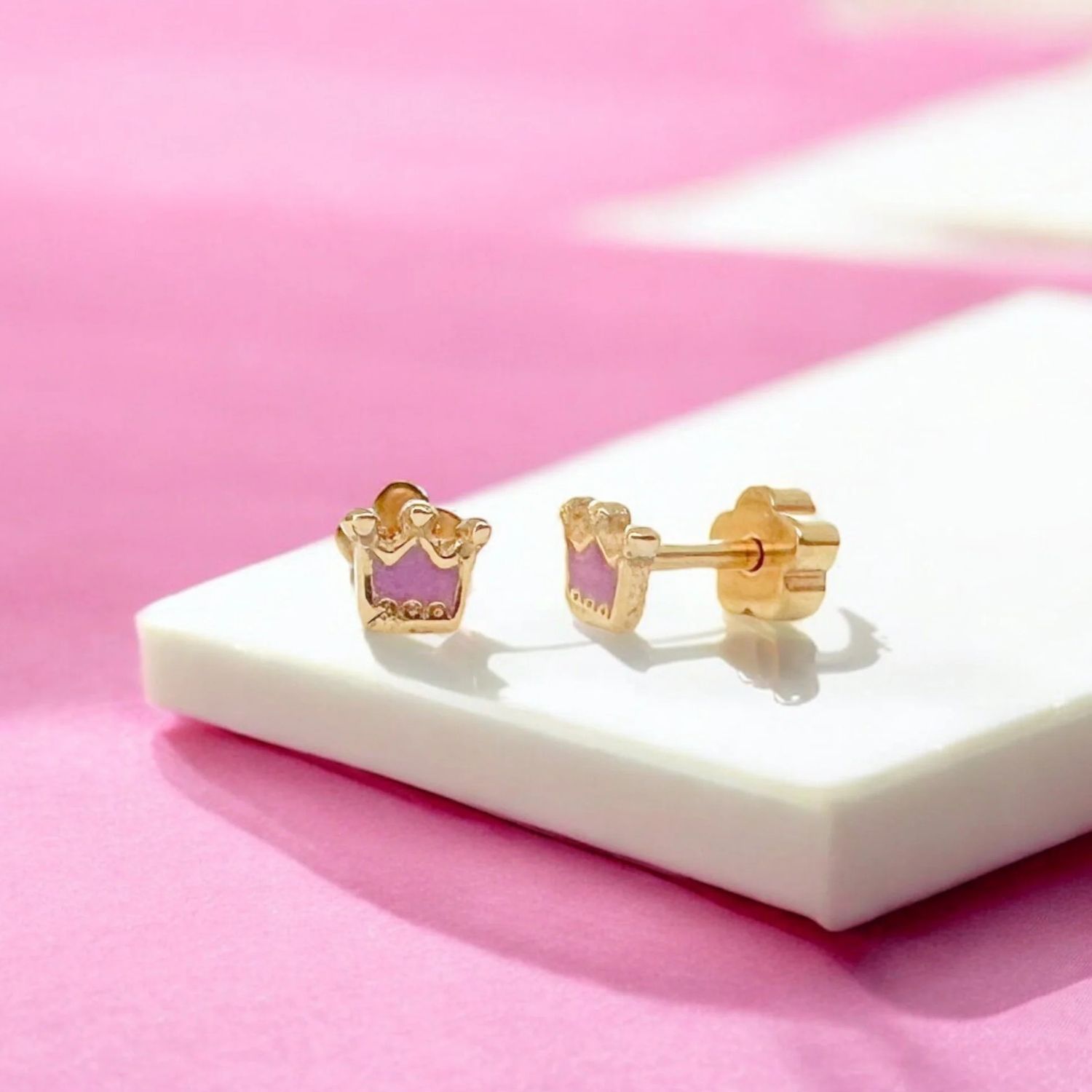 Kids Earring: Princess Crowns