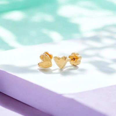 Kids Earring: Hearts