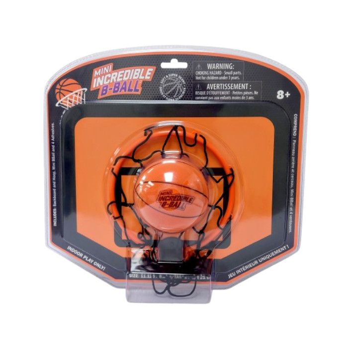 MINI INCREDIBLE B-BALL HOOP SET