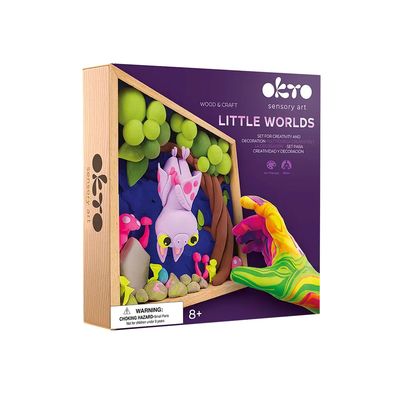 Wood &amp; Craft Little World Bat