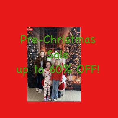 Pre Christmas Sale! Up to 60% OFF!