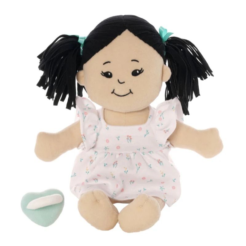 Love, Stella Doll Light Beige with Black Pigtails