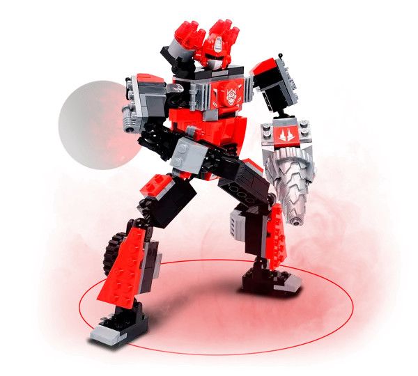 Red Robot STEM Toy 3 In 1