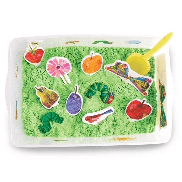 Sensory Bin Very Hungry Caterpillar