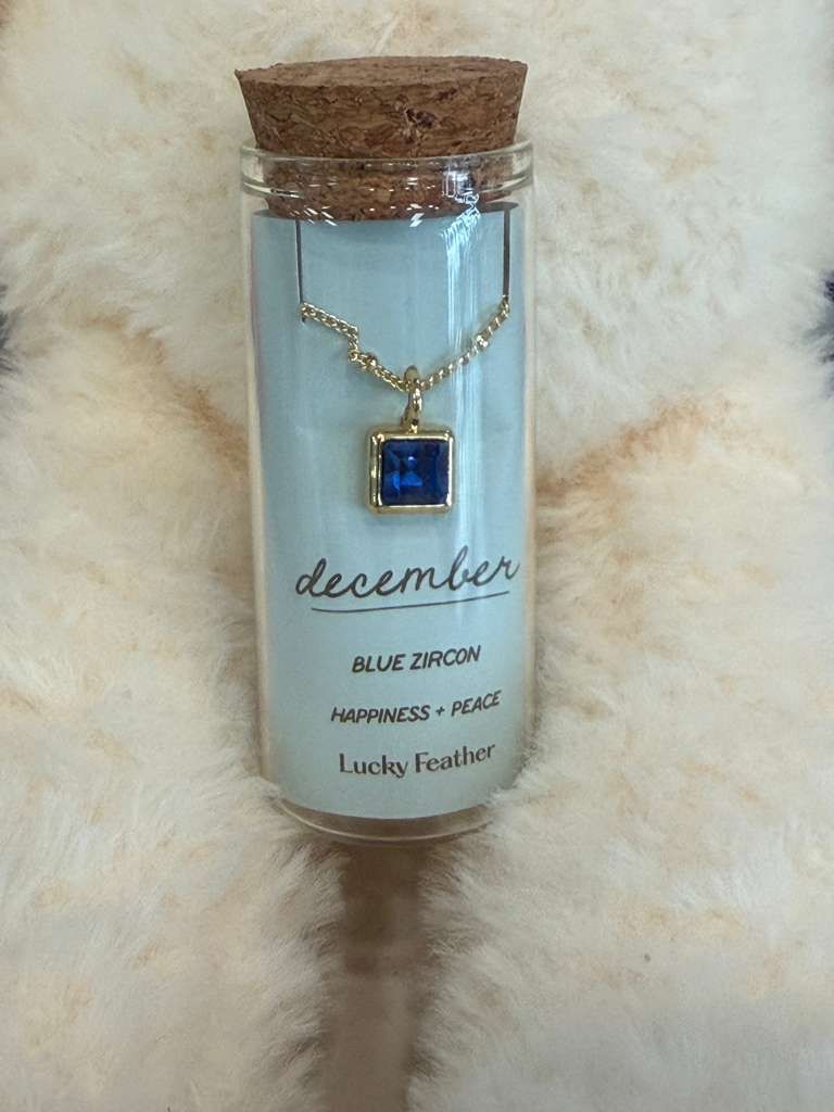 Birthstone Bottle December