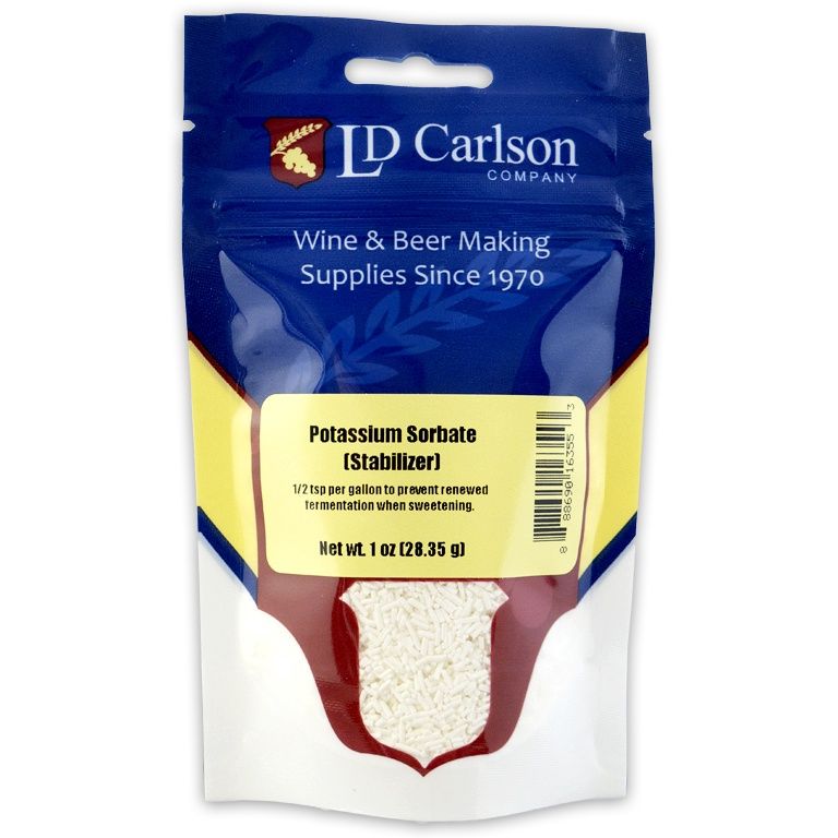 Potassium Sorbate (Stabilizer) 1 oz.