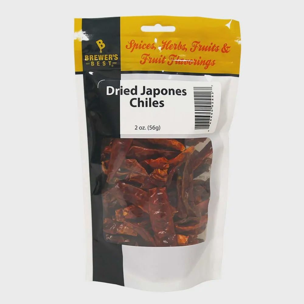 Brewer&#39;s Best Dried Japones Chiles - 2 oz