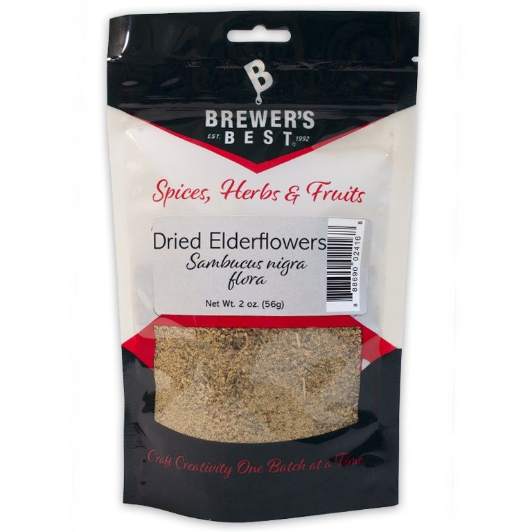 BREWER&#39;S BEST® DRIED ELDER- FLOWERS 2 OZ