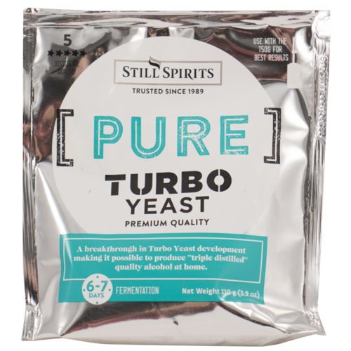Turbo Yeast Triple Distilled (Still Spirits) - Pure