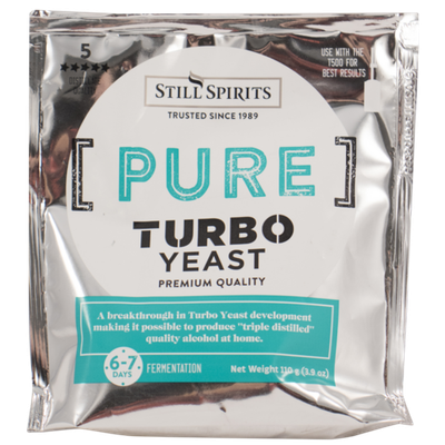 Turbo Yeast Triple Distilled (Still Spirits) - Pure