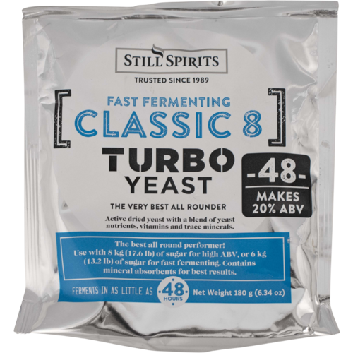 Classic 8 Turbo Yeast