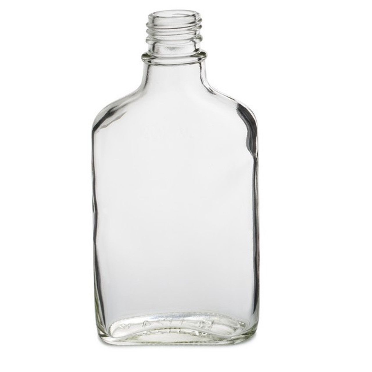 200ml- FLINT GLASS FLASK 6/CASE (28MM CT FINISH) (Case)