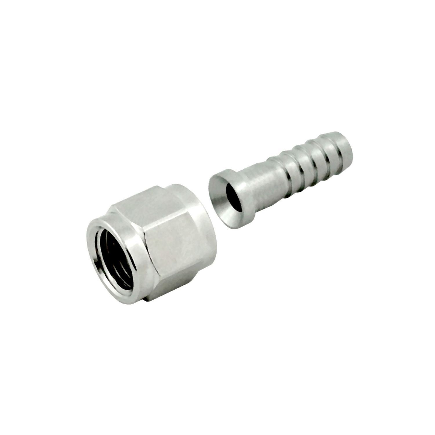 SWIVEL NUT &amp; STEM SET, 1/4&quot;FFL NUT x 5/16&quot;B (304 S/S)