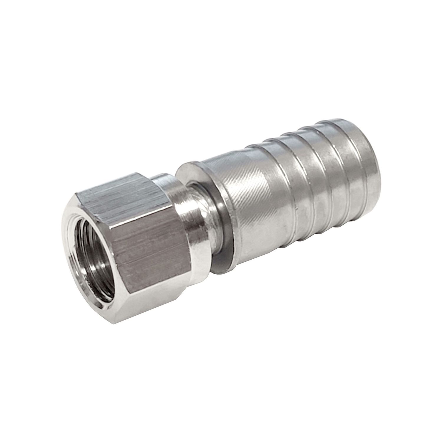 SWIVEL NUT &amp; STEM, 1/4&quot;FFL x 1/2&quot;B (S/S)