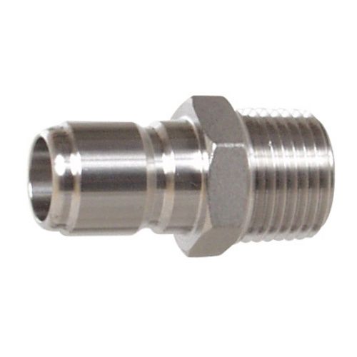 Stainless Steel Quick Disconnect (QD) - Male QD x 1/2 in. MPT