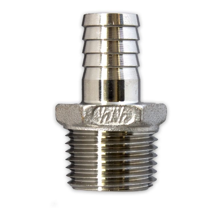 1/2&quot; BARBED HOSE FITTING - 1/2&quot; MALE NPT