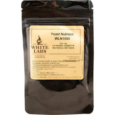 White Labs Yeast Nutrient - WLN1000