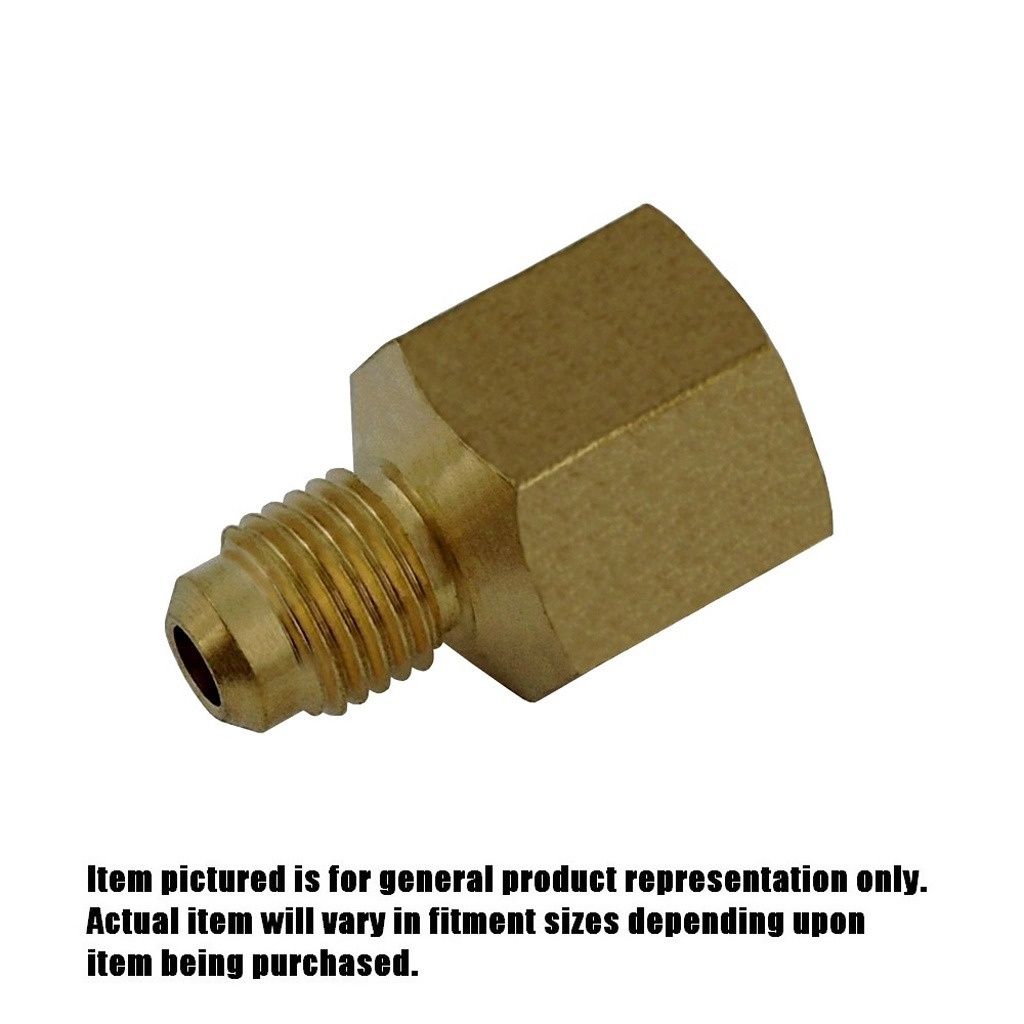 HEX COUPLING, 3/8&quot;MFL x 1/2&quot;FPT (BRASS)