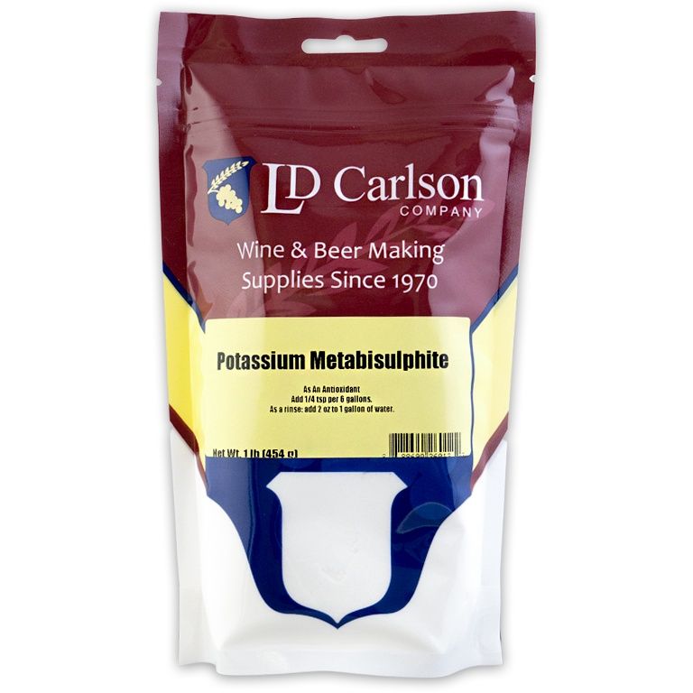 Potassium Metabisulphite 1 lb.
