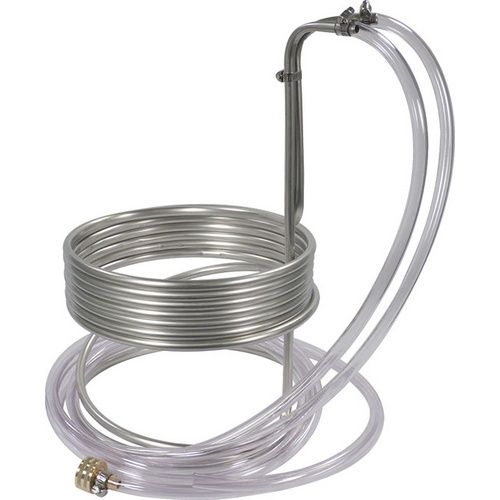 Stainless Steel Wort Chiller (25&#39; x 3/8 in.)