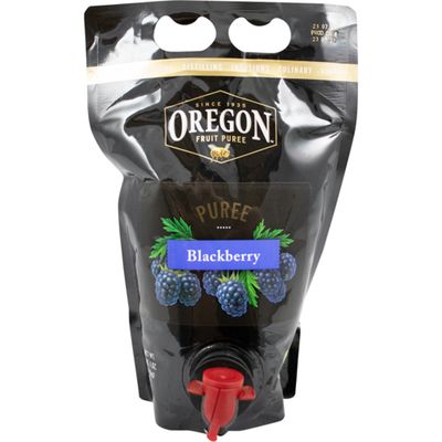 Oregon Fruit Blackberry Puree | 100% Fruit | Shelf Stable | 1.5L | 50 oz