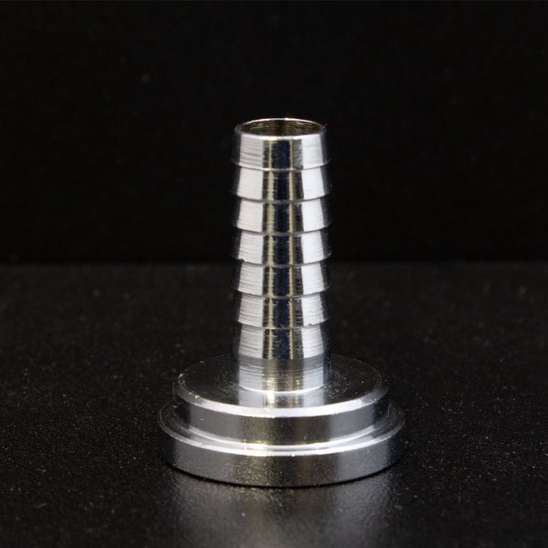 Tailpiece-1/4&quot; Barb (Chrome)