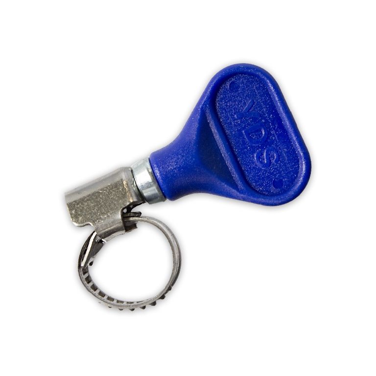EASY-TURN HOSE CLAMP 1/2&quot; (Blue)