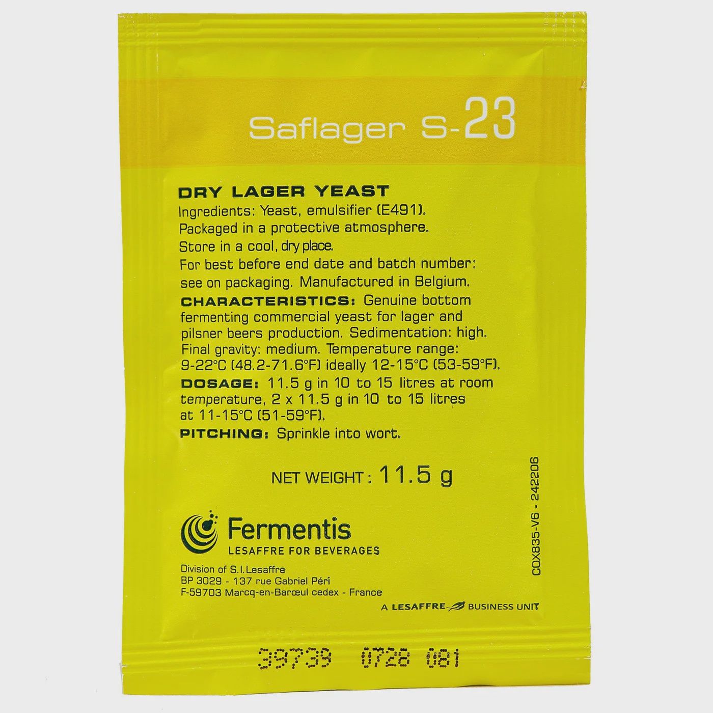 Saflager S-23 Lager