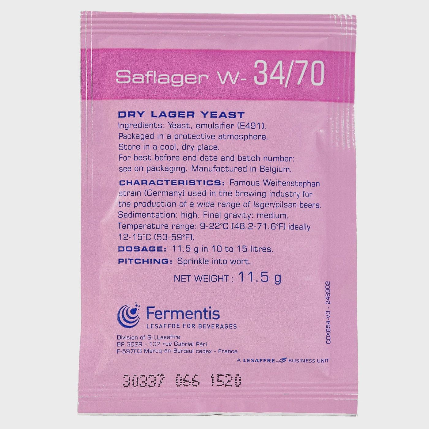 Saflager W-34/70