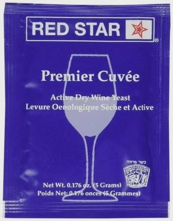 PREMIER CUVE&#39;E RED STAR 5 GRAM WINE YEAST