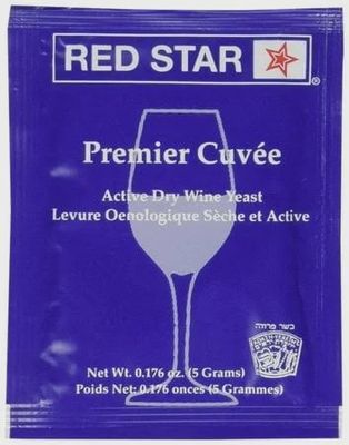 PREMIER CUVE&#39;E RED STAR 5 GRAM WINE YEAST