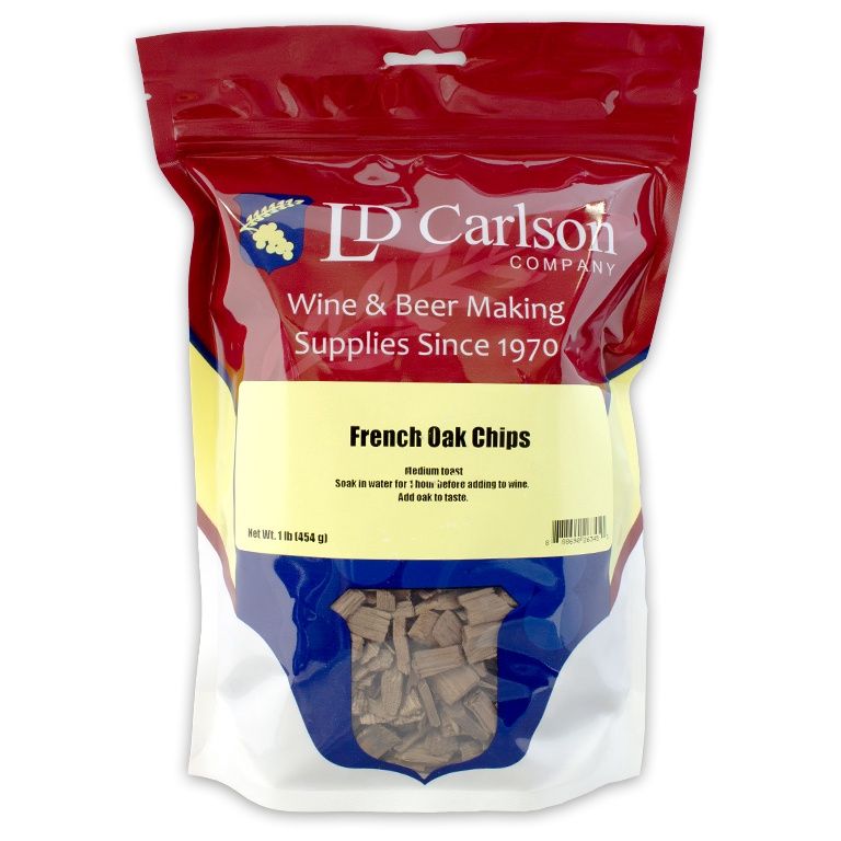 FRENCH OAK CHIPS MEDIUM TOAST 1 LB