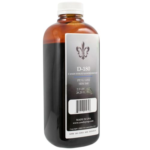 Extra Dark Belgian Candi Syrup | D-180 | 2.5 lbs