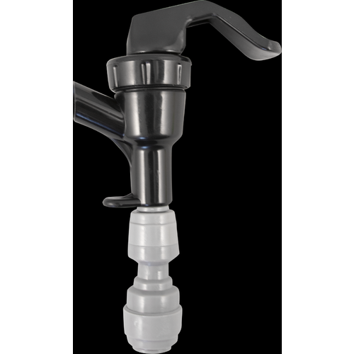 Picnic Tap- Duotight Compatible | Hand Held Beer Faucet | Cobra Tap | Picnic Tap | Black Plastic