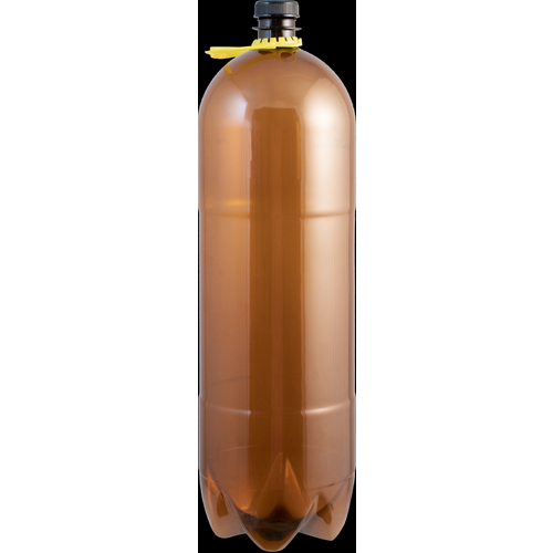 KegLand Oxebar Mono PET Keg | Plastic Reusable Bottle | Cary Handle &amp; Reusable Screw Cap Included | 2.1 Gallons | 8L