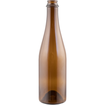 500ml- Amber Champagne/Belgian Bottles (Case of 12)