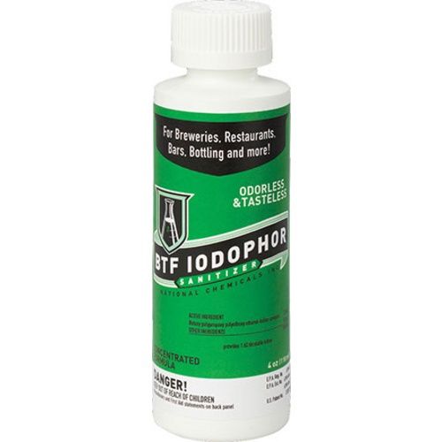 BTF Iodophor Sanitizer, Size: 4 oz