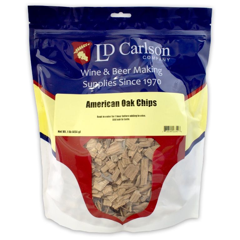 American Oak Chips, Size: 1 lb