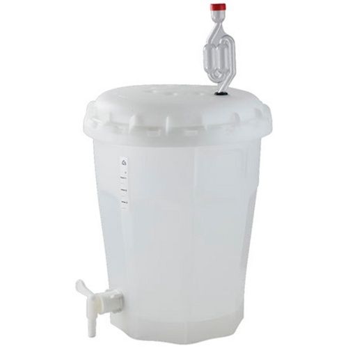 2.5 Gallon Fermenter with lid &amp; spigot
