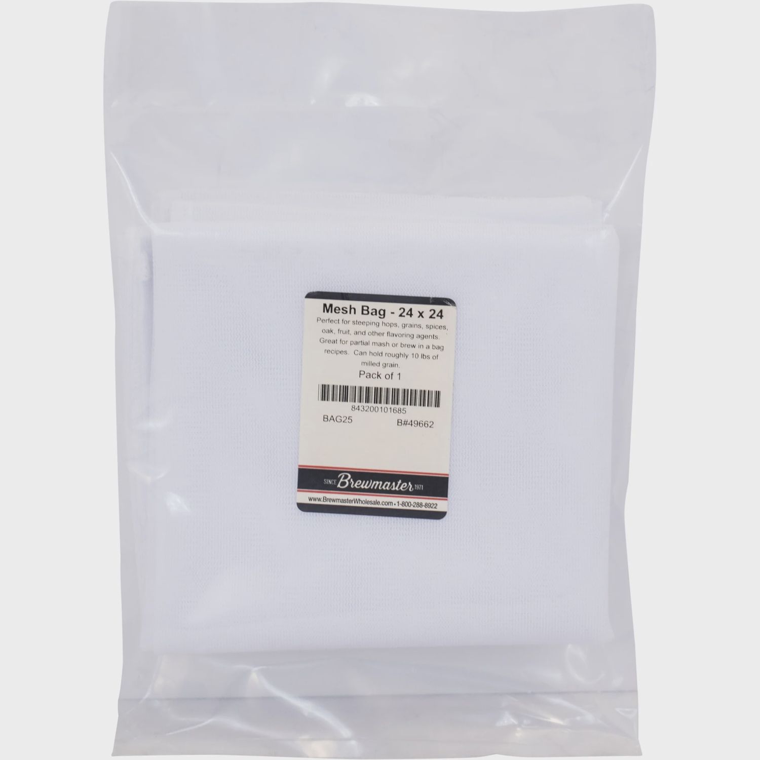 Bag - 24 in. x 24 in. Coarse Mesh - Packaged