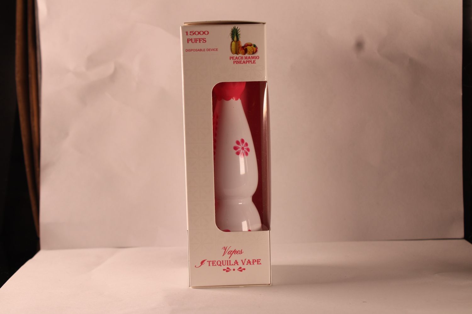 TEQUILA VAPE - PEACH MANGO PINEAPPLE 15000 PUFFS