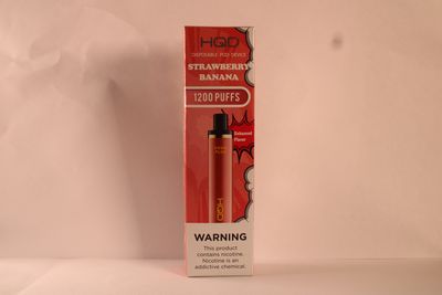HQD STRAWBERRY BANANA  1200 PUFFS