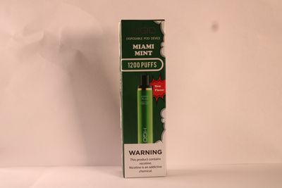 HQD MIAMI MINT  1200 PUFFS