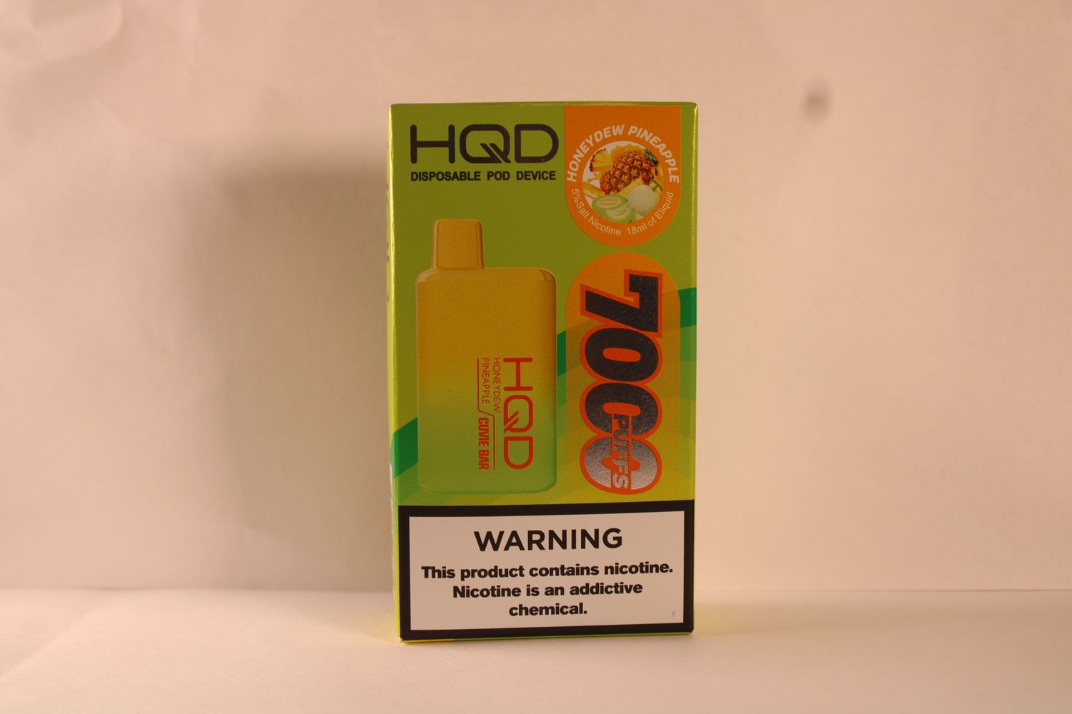 HQD HONEYDEW PINEAPPLE  7000 PUFFS