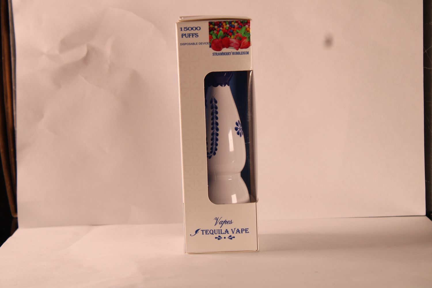 TEQUILA VAPE -`STRAWBERRY BUBBLEGUM 15000 PUFFS